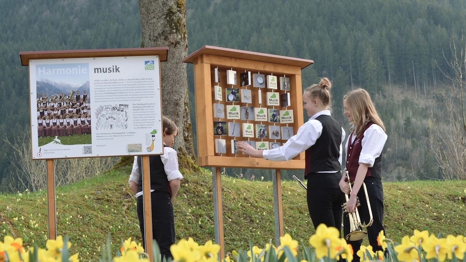 Traditionelle Musik aus dem Allgäu auf dem Musikwanderweg erkunden