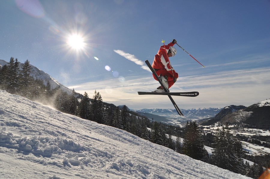 Das Skigebiet Oberjoch entdecken während deines Urlaubs in Bad Hindelang